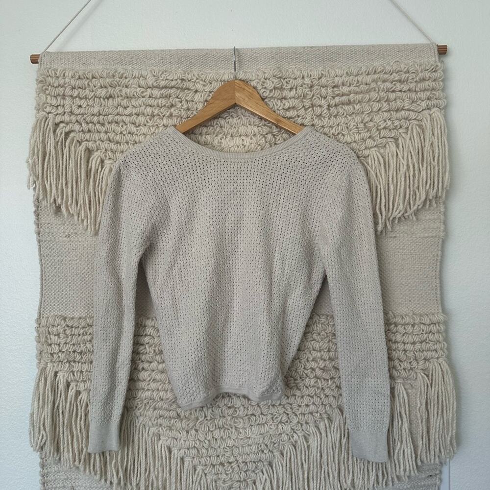 Hudson Twist Back Sweater